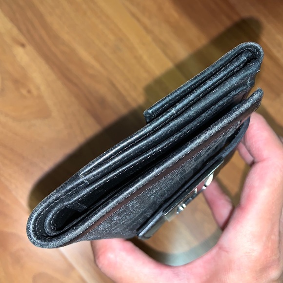 Authentic Fendi Zucca FF Logo Compact Wallet - Picture 13 of 14